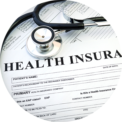 Health Insurance Form with Stethoscope
