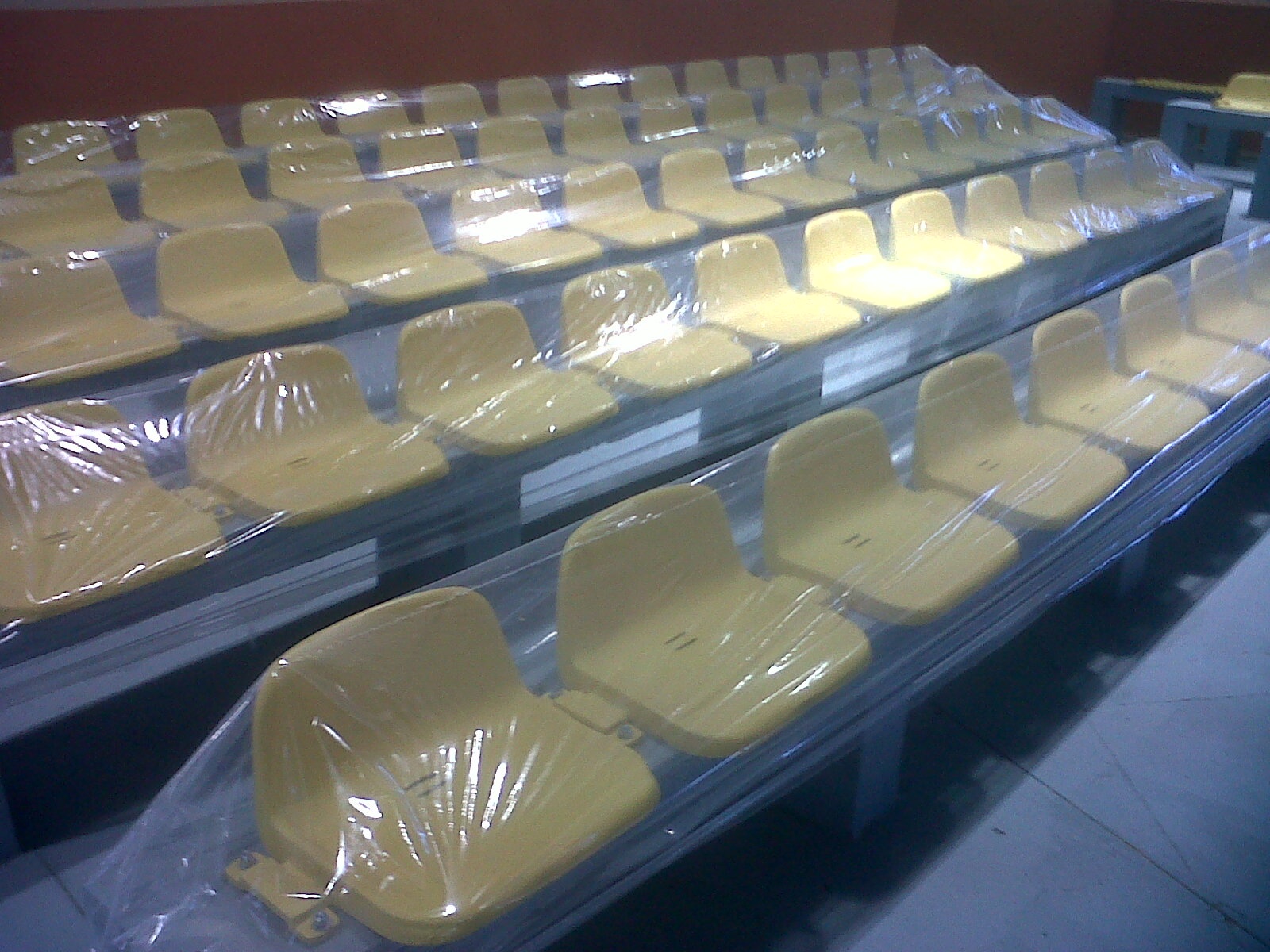 Butacas estadios deportivos.