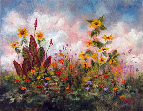 Gifts From The Sun
11x14 inches - Oil on canvas