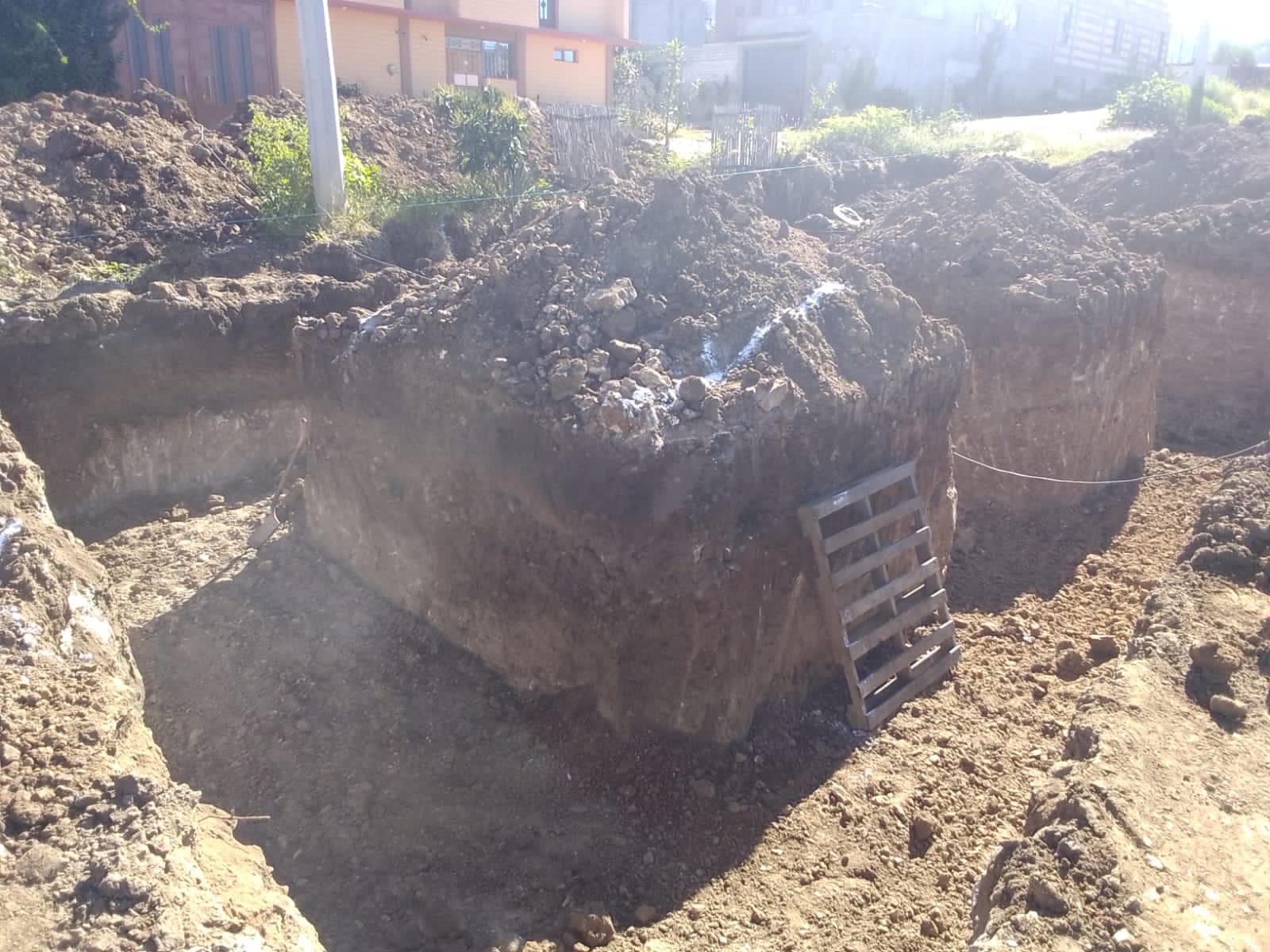Avances de obra del Centro Cultural