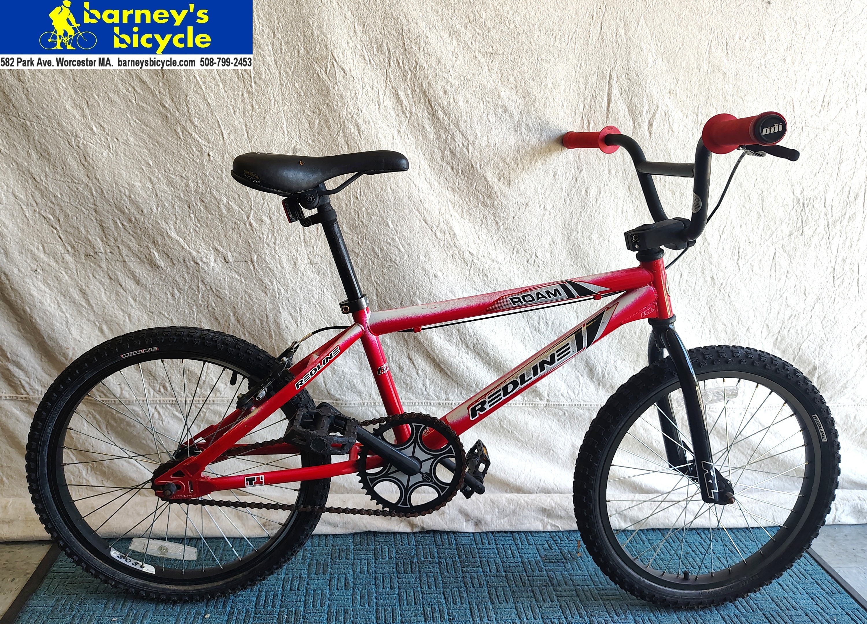 Redline Roam
20" BMX / Ages 8-13/ Rear Hand Brake 
Price: $224.00
(Professionally Tuned)