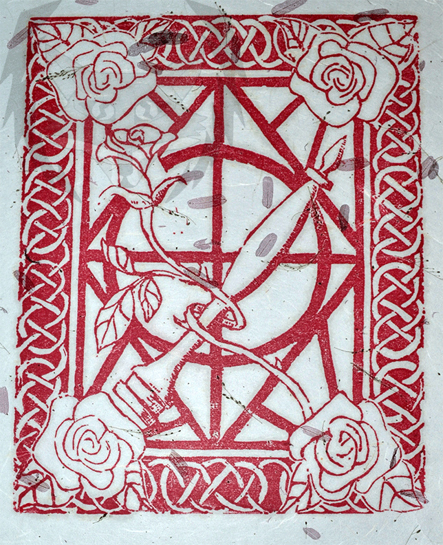 Celtic Sleeping Beauty Print