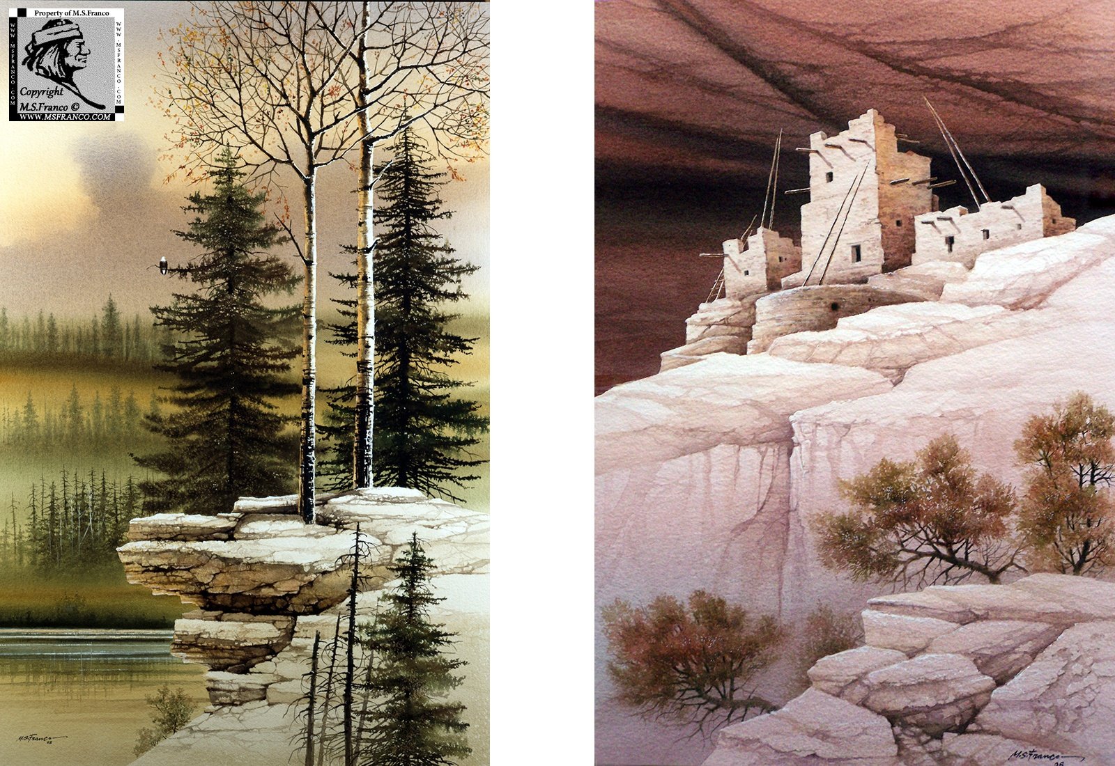 "Guardian of the Forest"
and
"Cliff Dwellers"