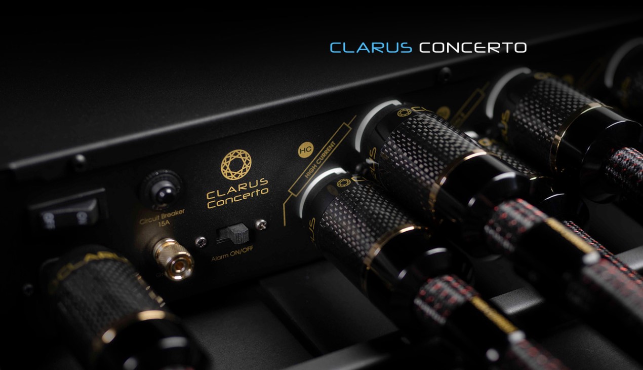 Clarus Concerto power conditioner rear panel
