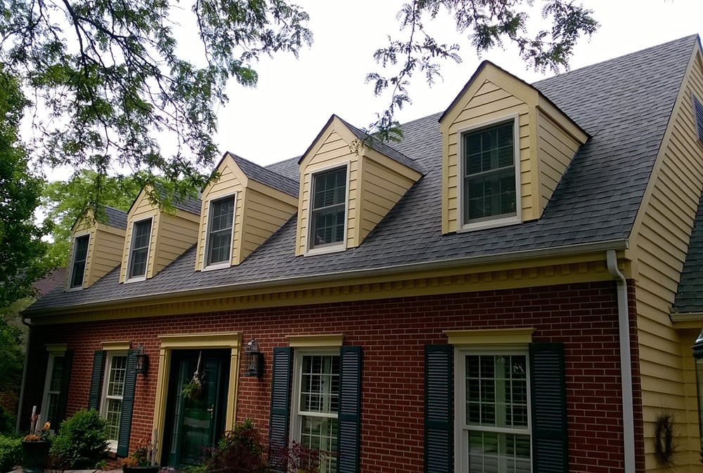 New LP Siding Installed on Dormers