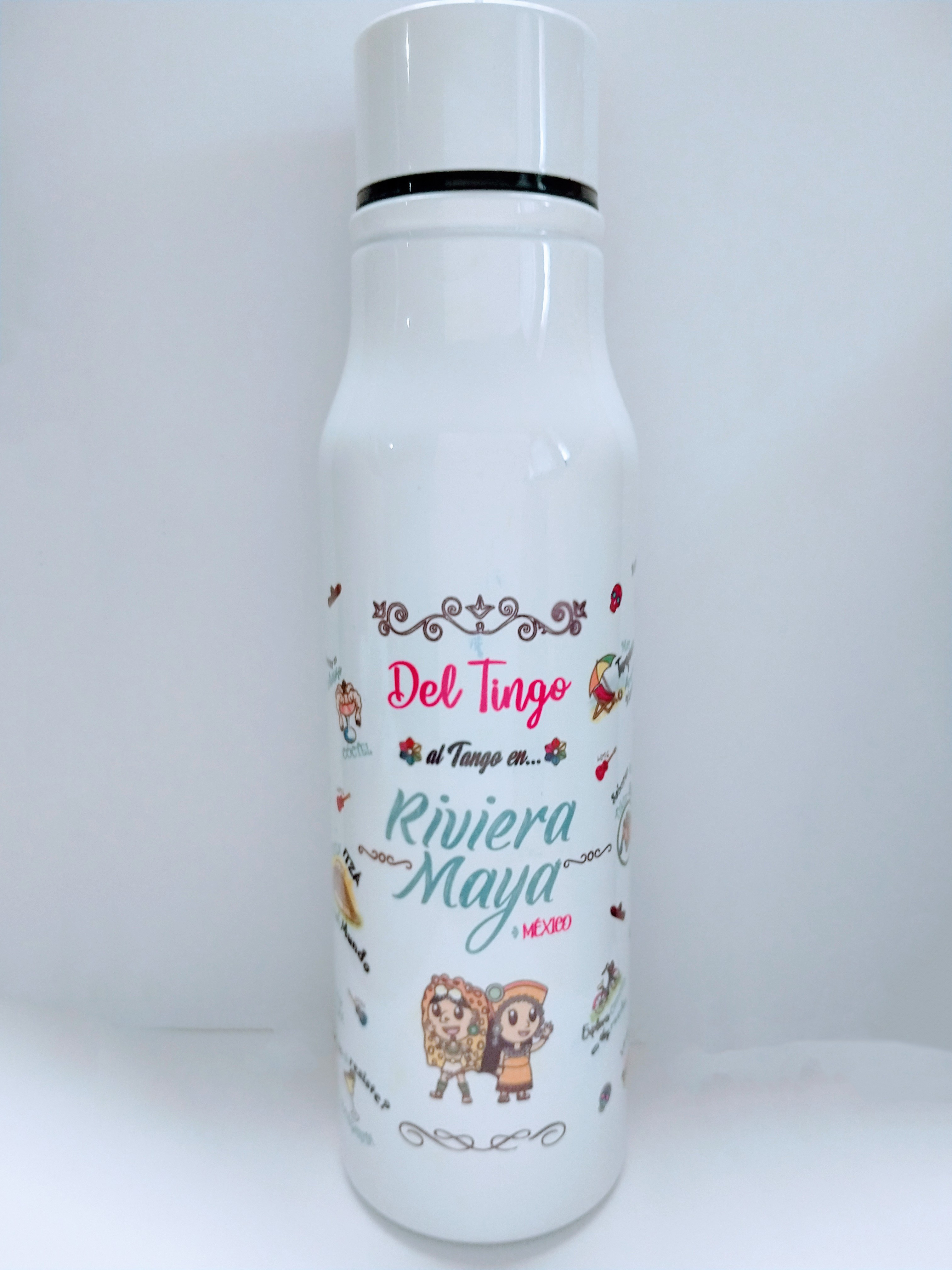 TERMO CON TAPA / VASO
7cm Diámetro
25cm Alto