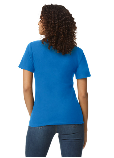 CAMISETA POLO DE PIQUE DE MUJER