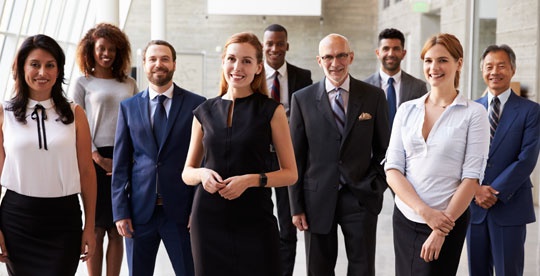 Multi-Cultural Business Team