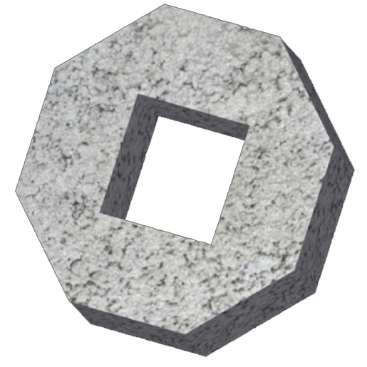 Adoquín octagonal