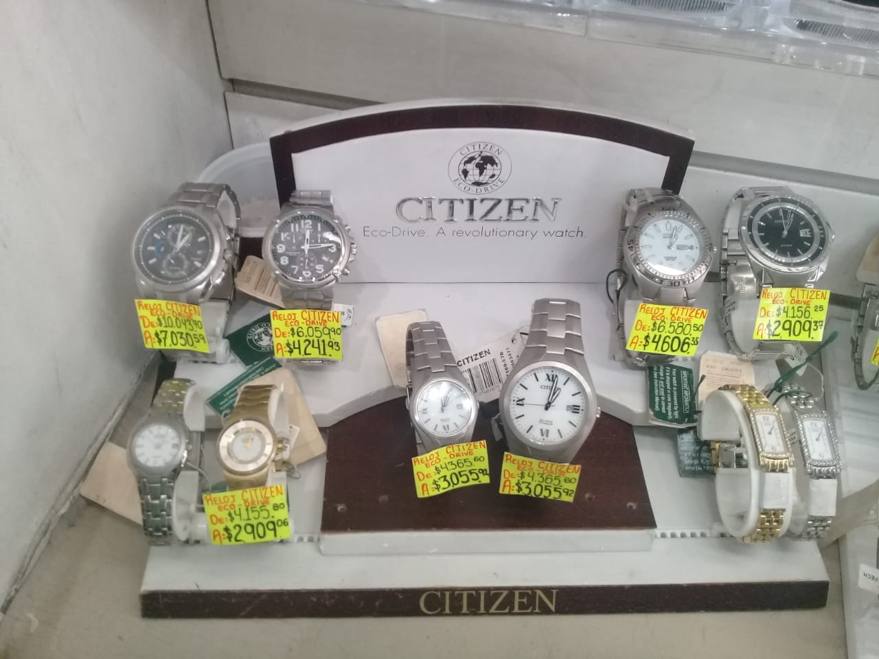 RELOJ CITIZEN ECO DRIVE 
