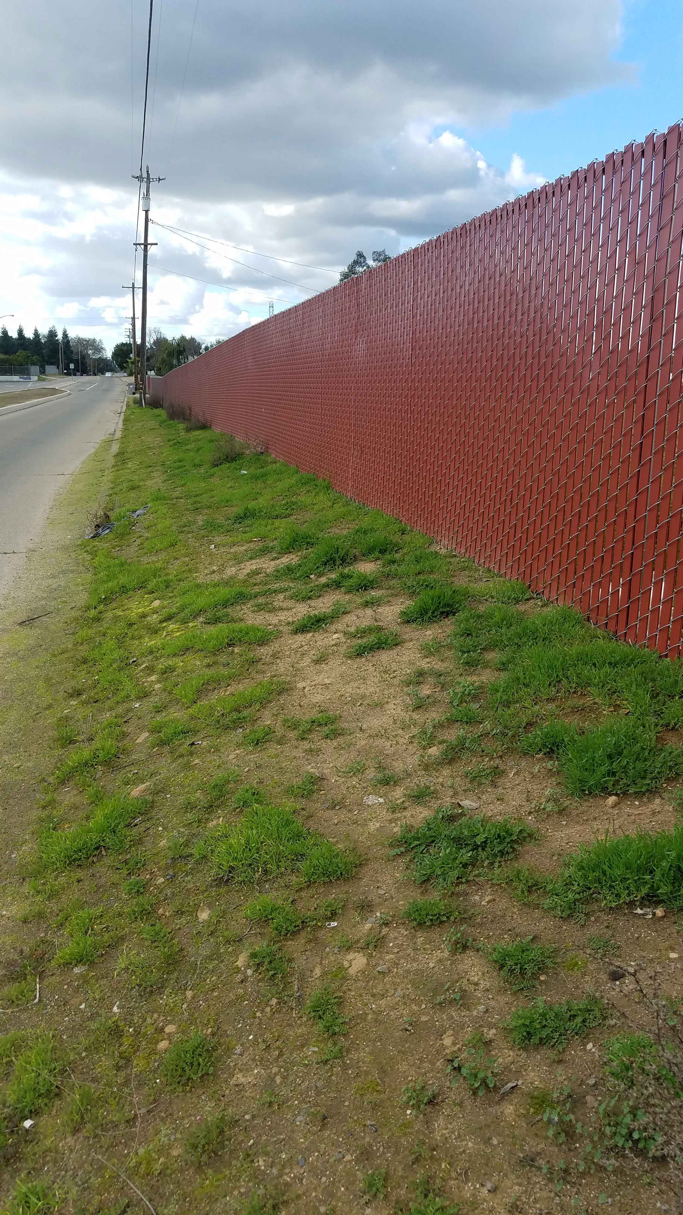 Privacy Chain-Link Fencing Exterior