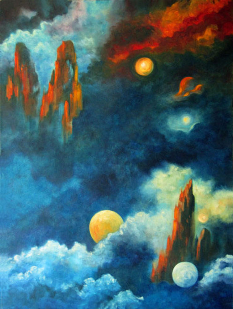 Astral Journey
Original oil painting