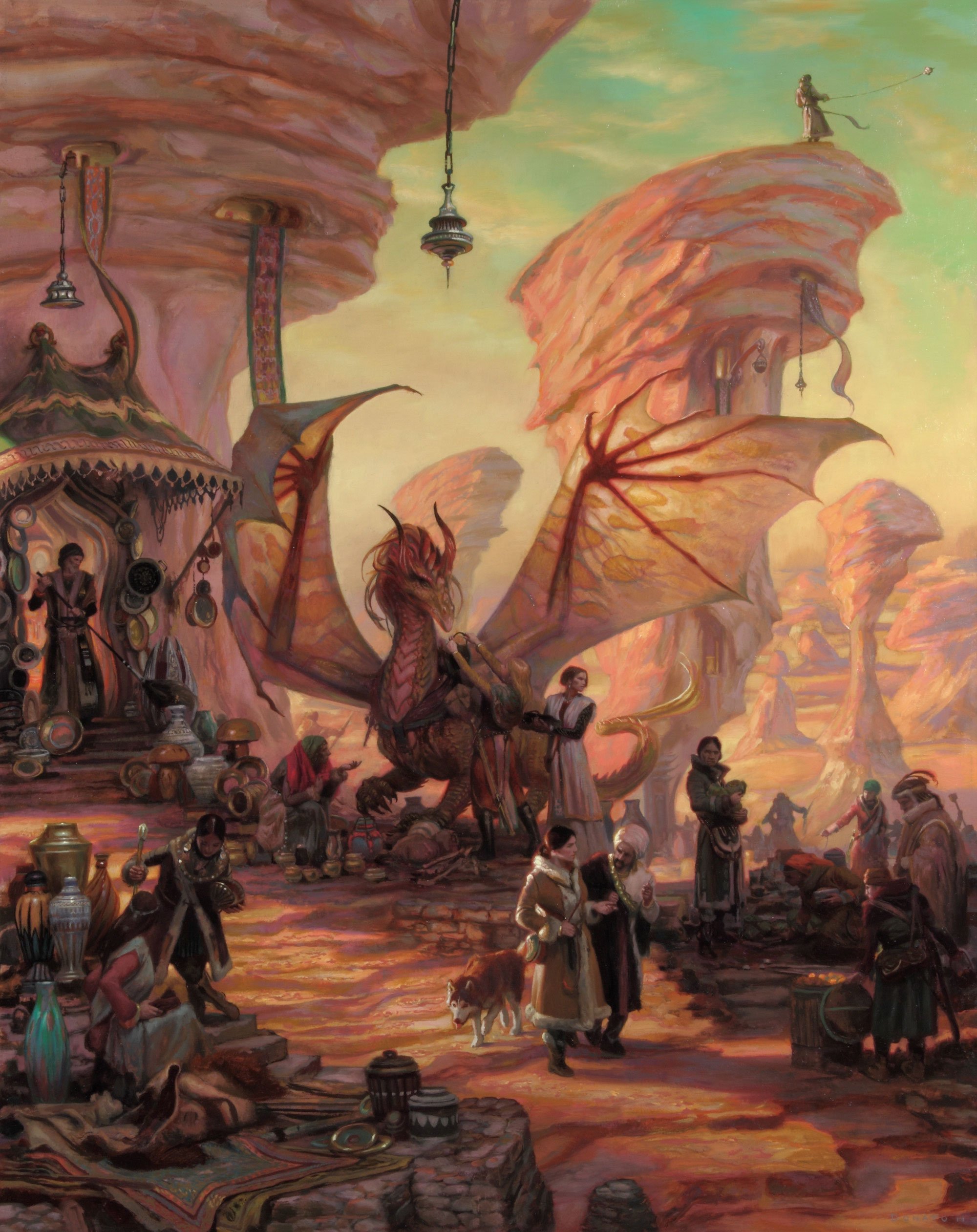 The Silk Road
21" x 30"  Oil on Panel 2011
private collection
prints available in the store
