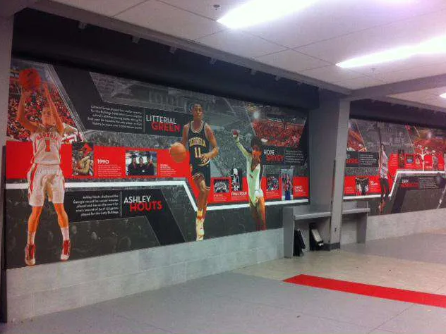 UGA ATHLETES
Digital Wallcoverings Murals