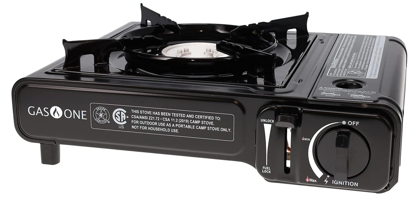 GS-1000
GAS ONE 
PORTABLE STOVE 
6 CS