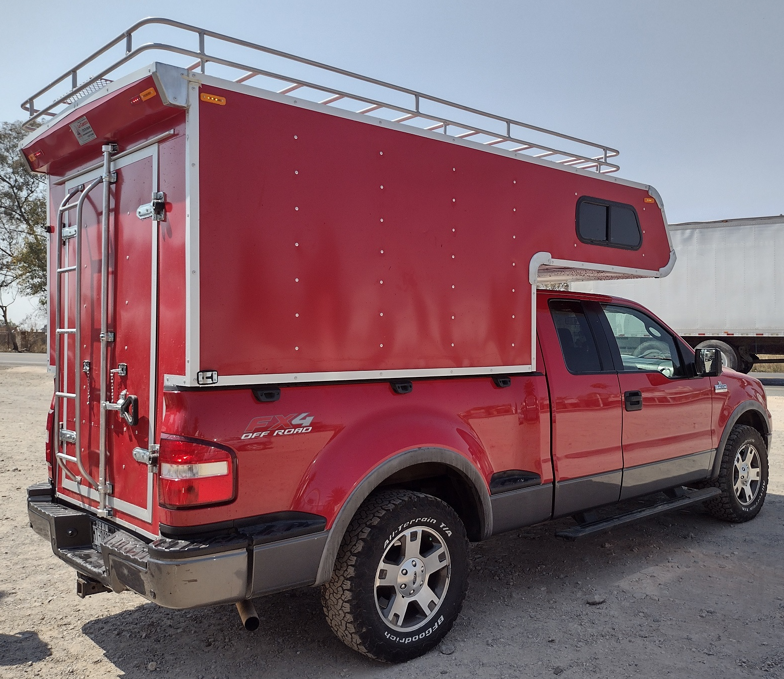 camper de aluminio ford f 150
