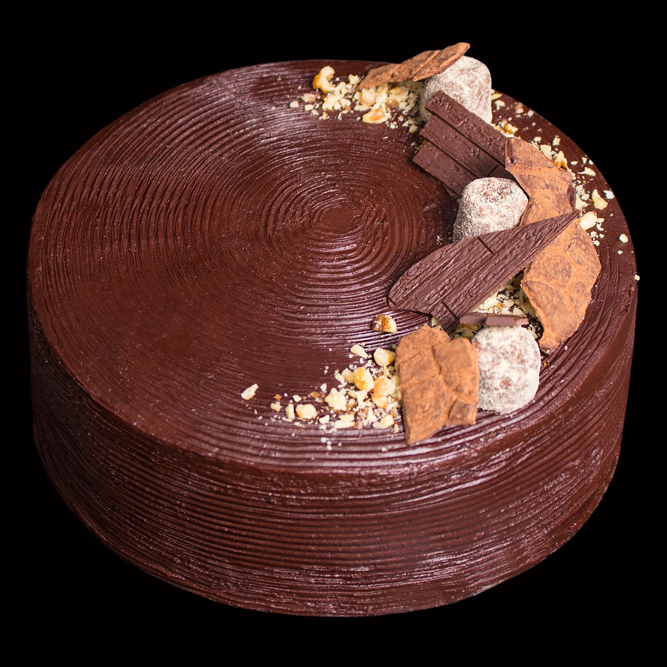 Bánh chuối nướng
Pan de plátano con betún de chocolate amargo