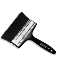 Si la pintura a utilizar se disuelve con químicos, recuerda usar brochas de cerdas naturales, ya que son resistentes a este tipo de solvente y están diseñadas para ofrecerte un mejor acabado.