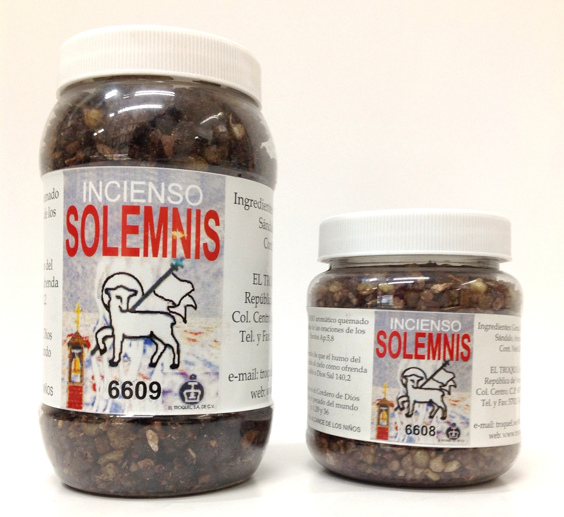INCIENSO SOLEMNIS GRANDE Y CHICO