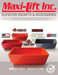 Elevator Buckets and Bolts