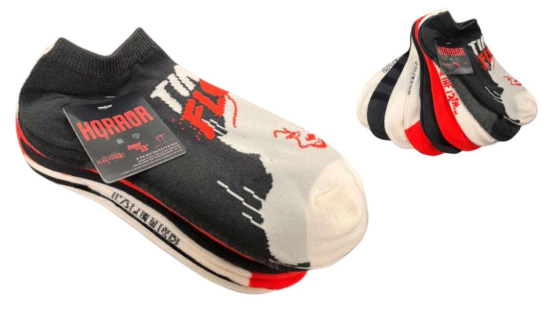 43D7003XNSZA-BLK
9PK SOCKS HORROR SIZE 4-10
UPC: 193159423308
60 CS PACK
