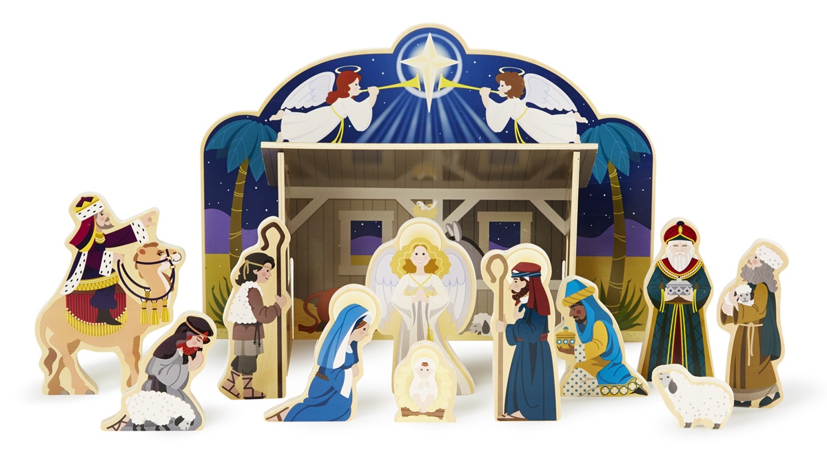 WOODEN NATIVITY SET
MD