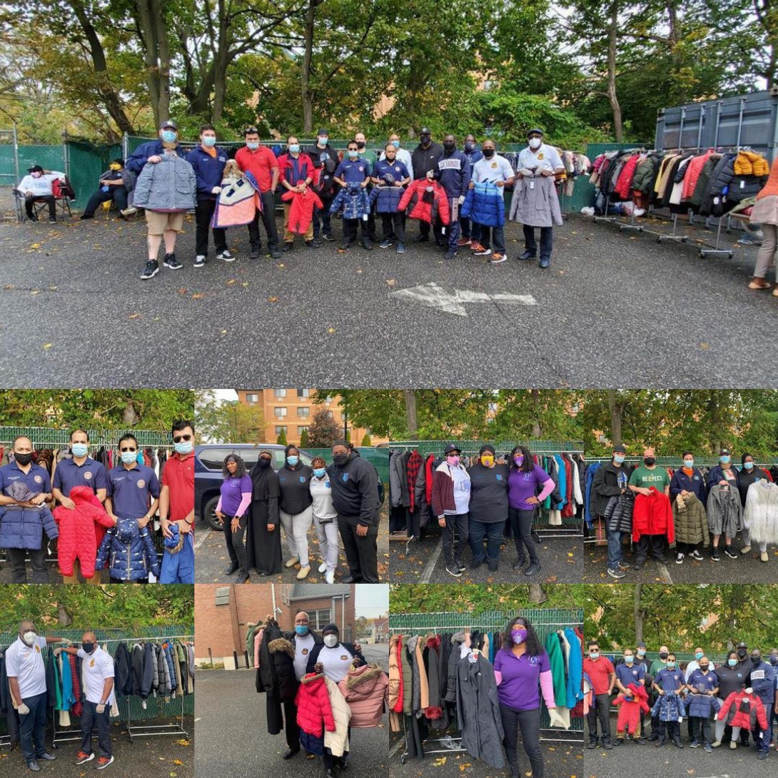 Annual coat drive was a great success