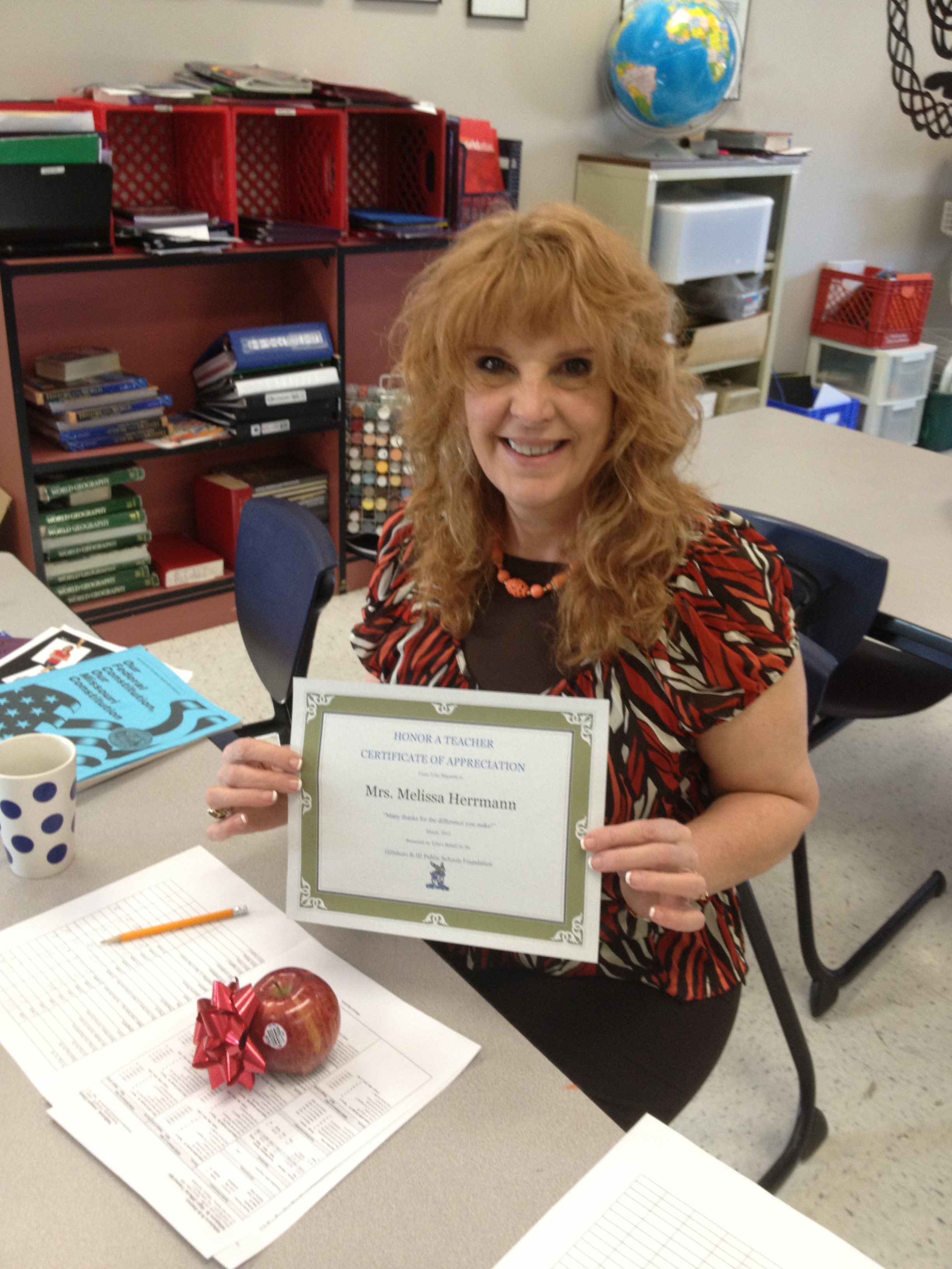 Melissa Herrmann, classroom teacher Melissa Herrmann, classroom teacher