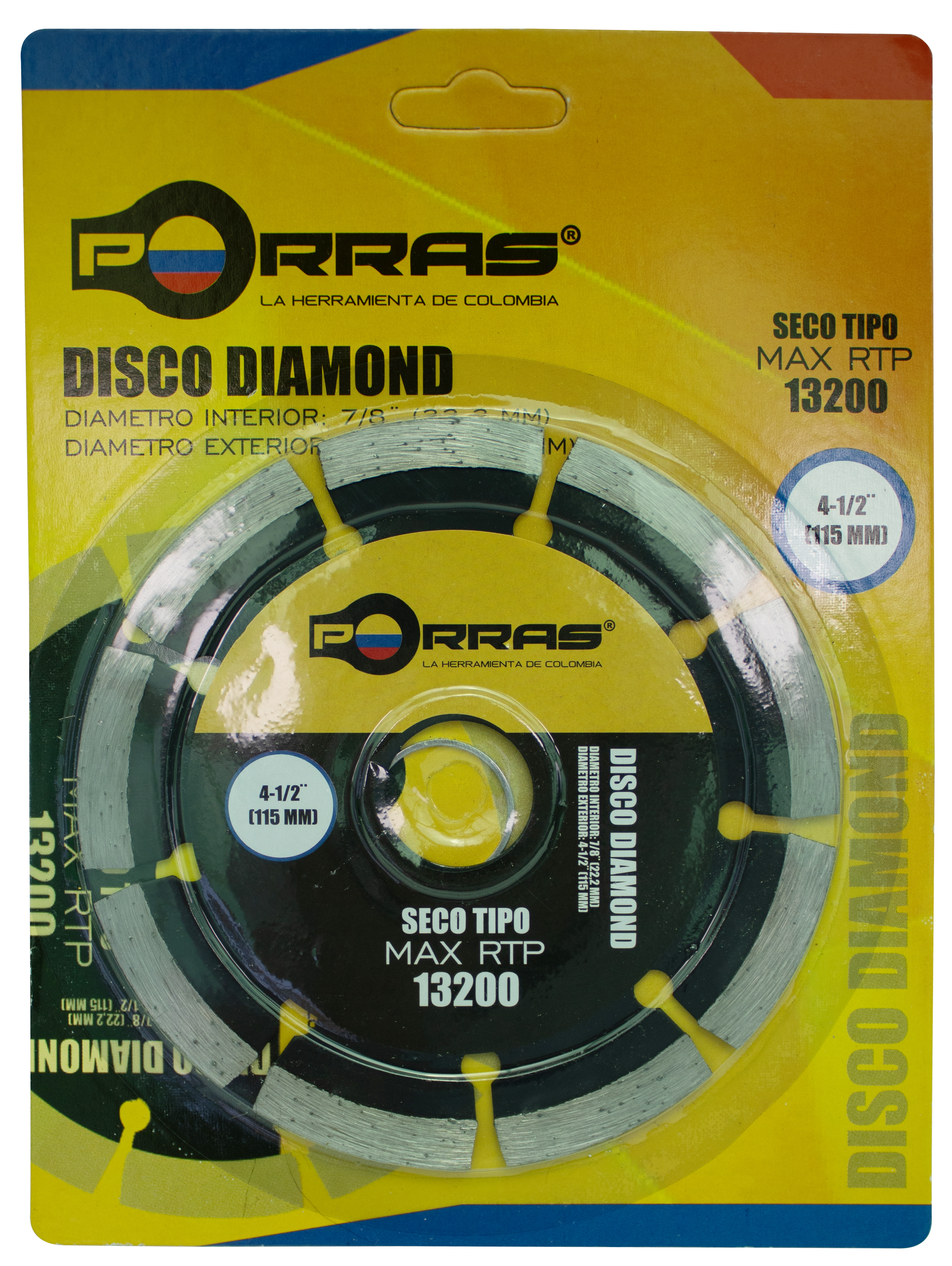 Disco Diamantado Segmentado Porras