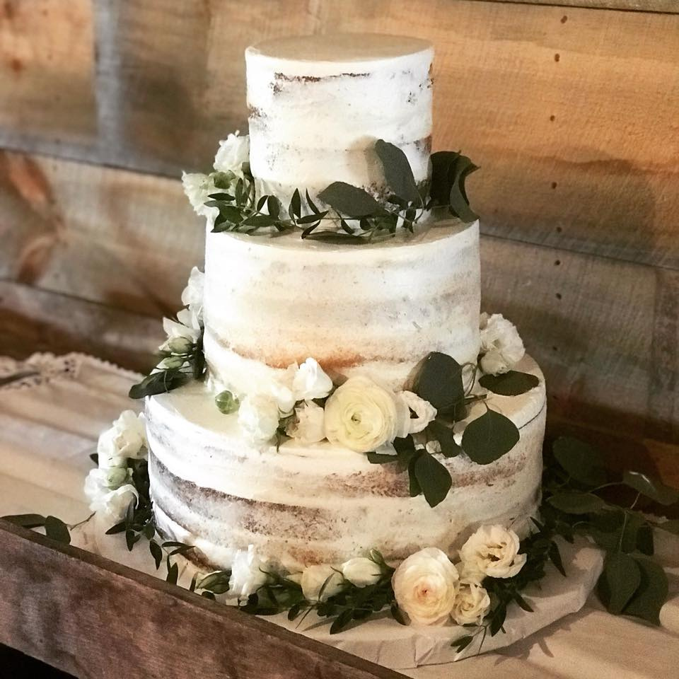 Floral Wedding Cake