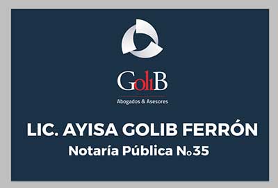 Notario público en Mérida – Notaría 35 Lic. Ayisa Golib Ferrón Notario Público – Yucatán