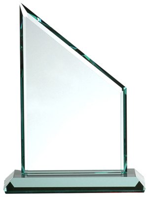 Galardón en cristal ref alerón base en cristal.