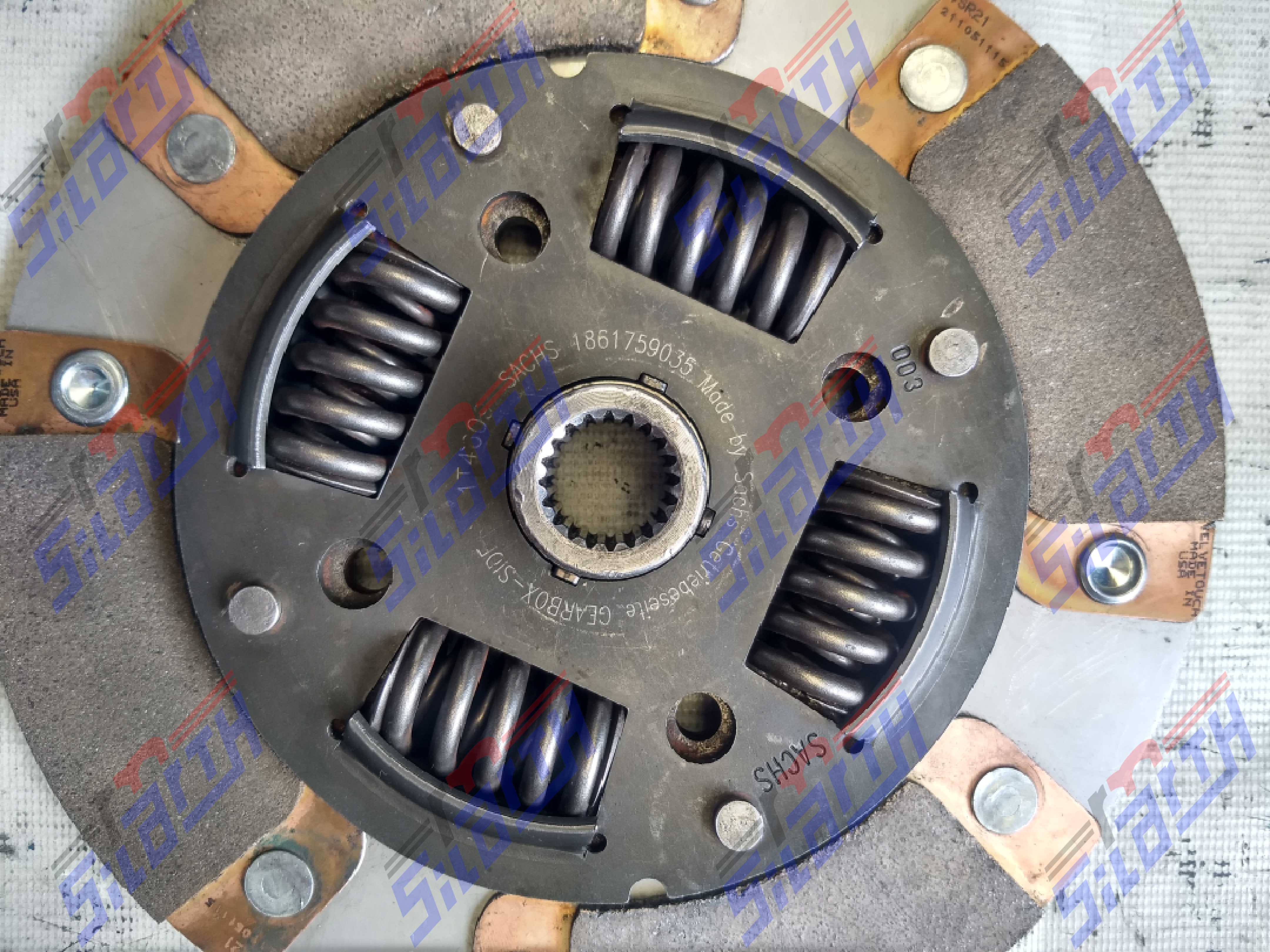 DISCO EMBRAGUE HD 9"