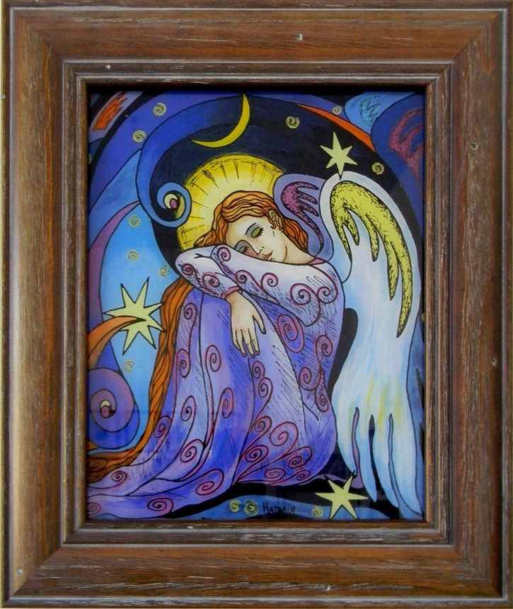 "Sleeping Angel"
by Nataliya Guchenia
 Size - 10"H X 8"W
$175.00