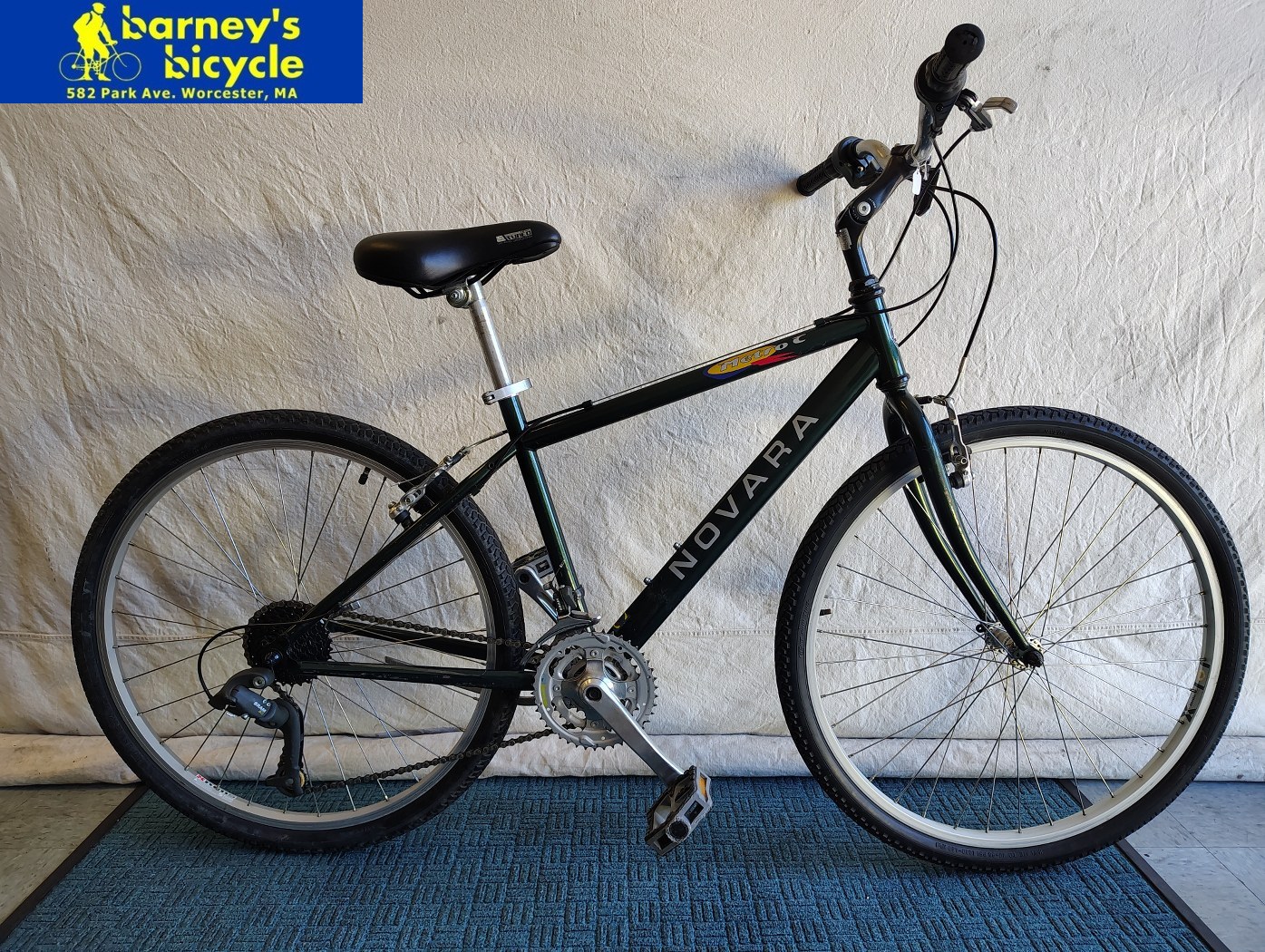 Novara Metro
Wheel Size: 26"/ Frame: 17" 
Speeds: 24spd
Price: $349.00 (Pro Tuned)
