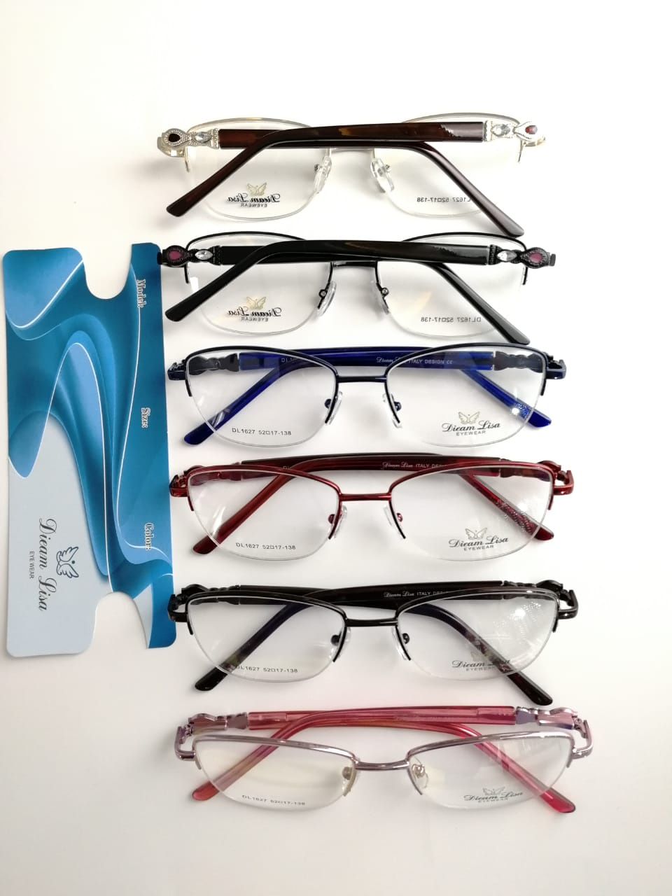 Modelo: DL1627
Colores: Vino, Azul, Cafe, Rosa, Negro y Cafe con Dorado