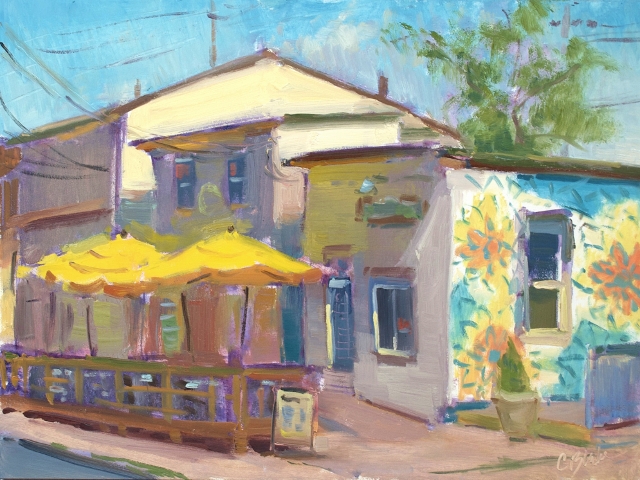 Blake, Turkish Lunch 9x12 Oil