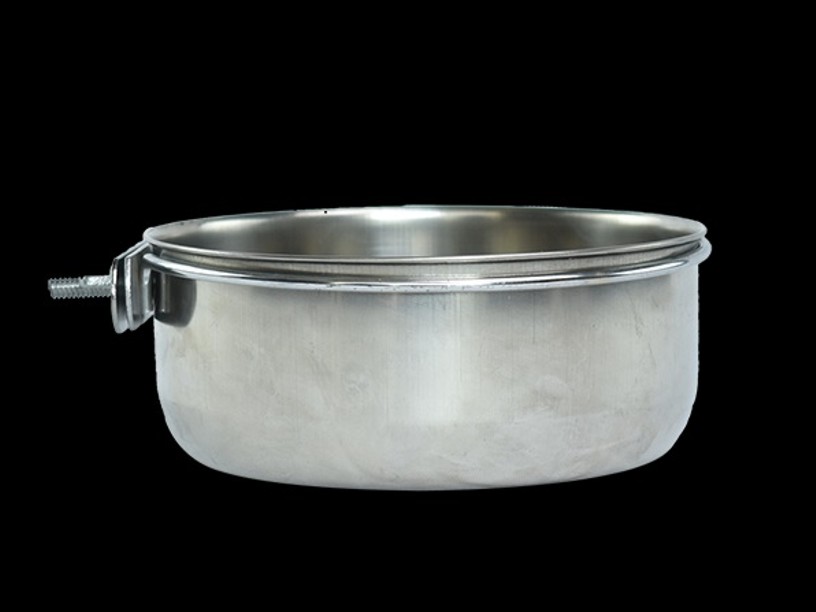 FL7139 TAZA DE ACERO 
C/ABRAZADERA 850 G