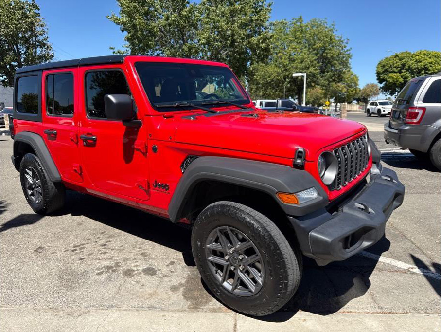 2025 Jeep Wrangler 4 Door Sport S Sport Utility 4D
Miles: 29,625
Drive: 4WD
Trans: Automatic, 8-Speed 850RE
Engine: 4-Cyl, Turbo, 2.0 Liter
Stock: 1720
VIN: 1C4PJXDN0SW524047
