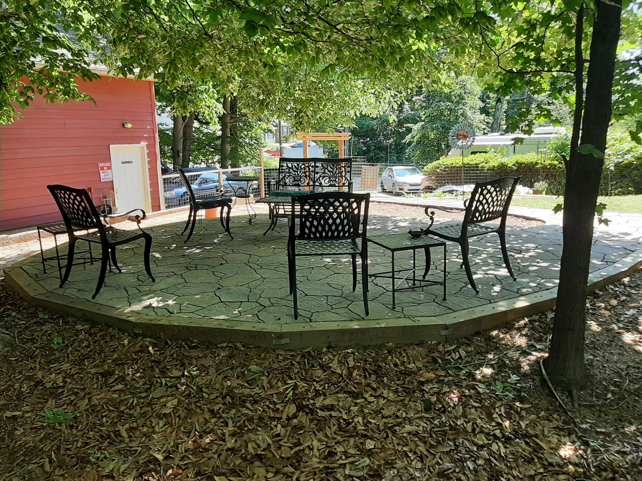 Under the shade of the Beech