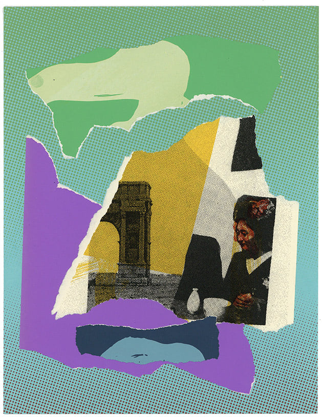 Triumphal Arch (Epigram)
Screenprint with torn and pasted screeprints and chine colle on paper.
8.5" X 11"
SOLD