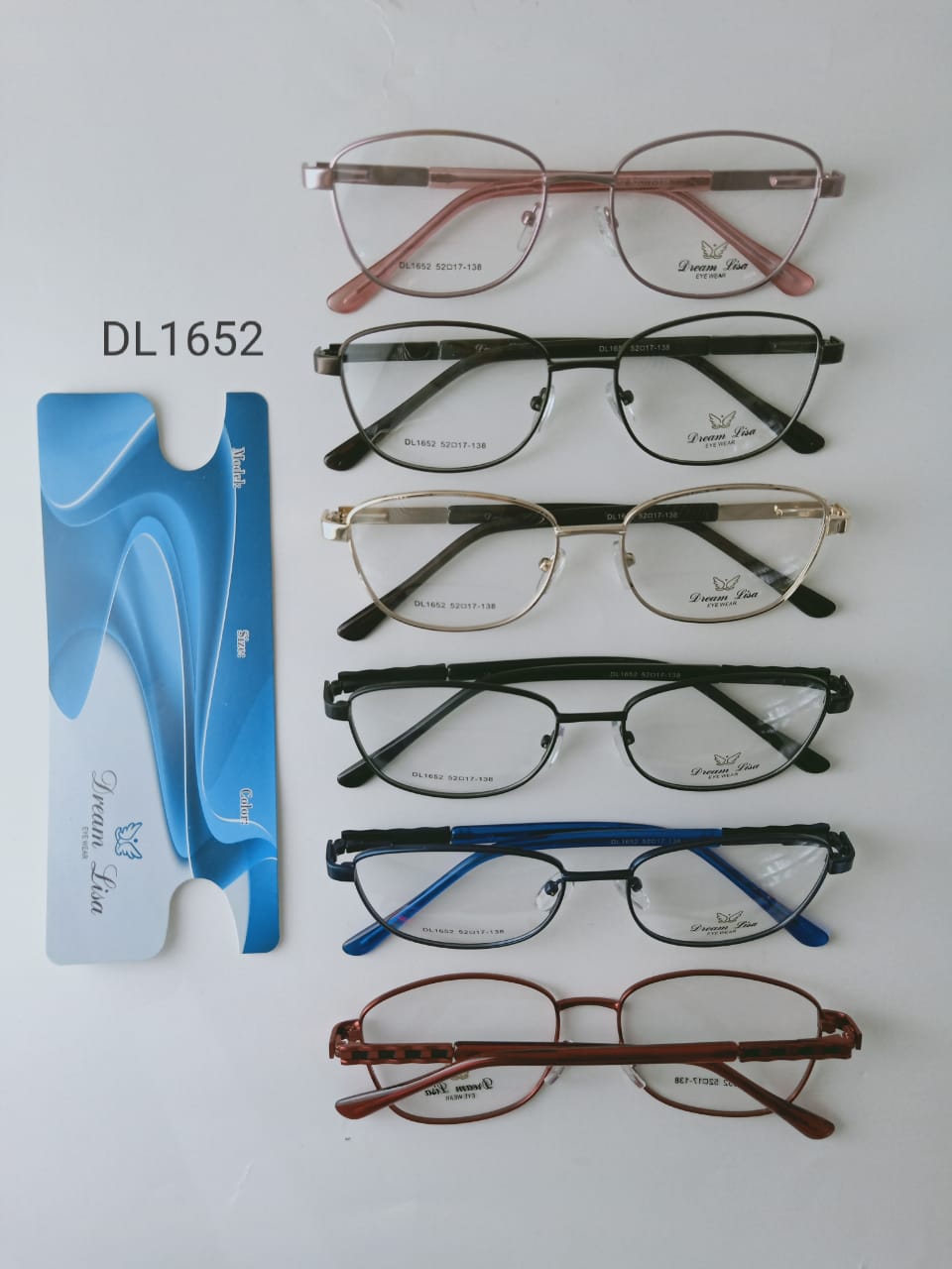 Modelo: DL1652
Colores: Vino, Azul, Cafe, Rosa, Negro y Dorado