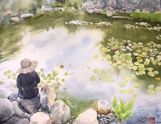 Peaceful Afternoon
Watercolor

$355.