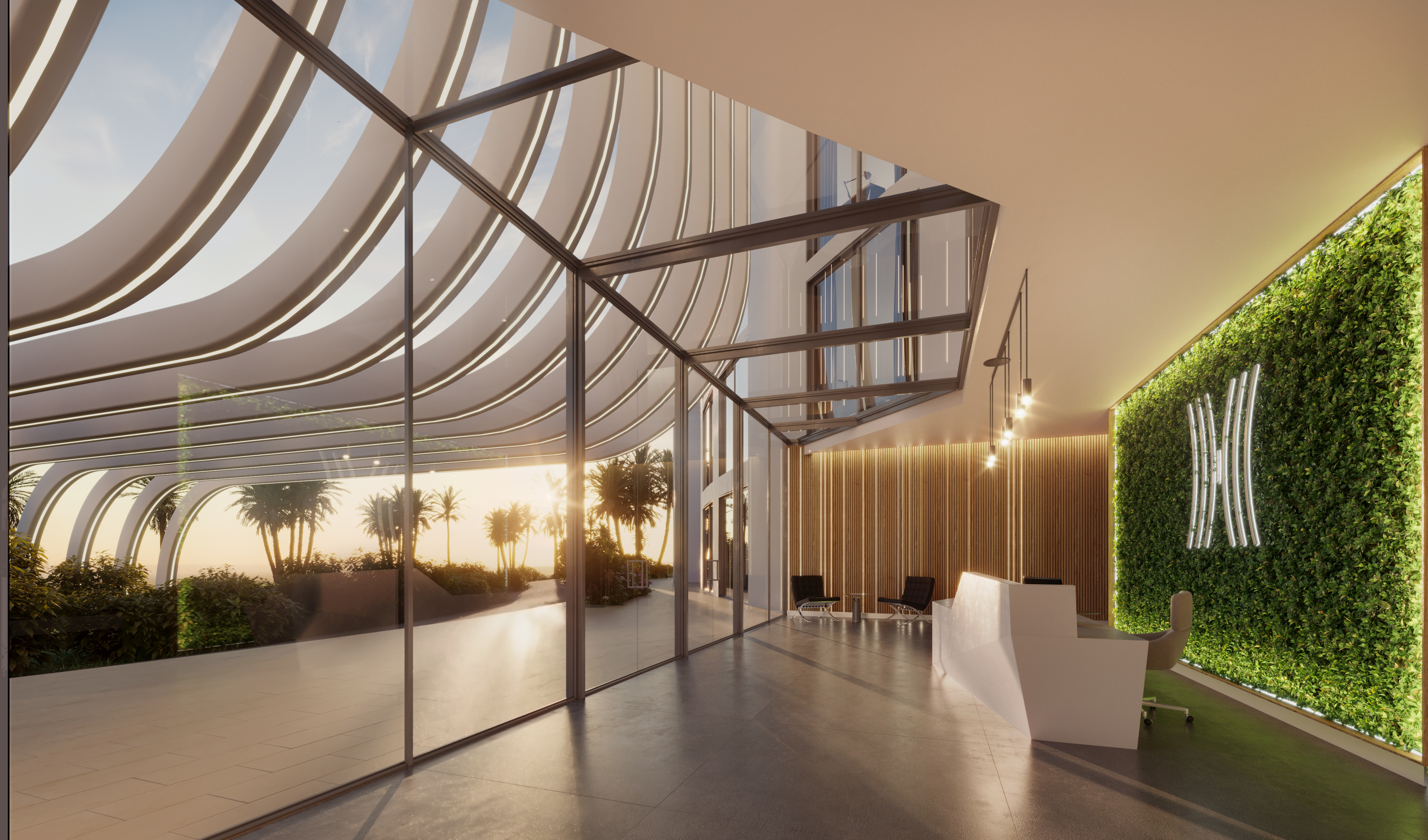 El edificio consta de seis niveles sobre rasante y una planta sótano.