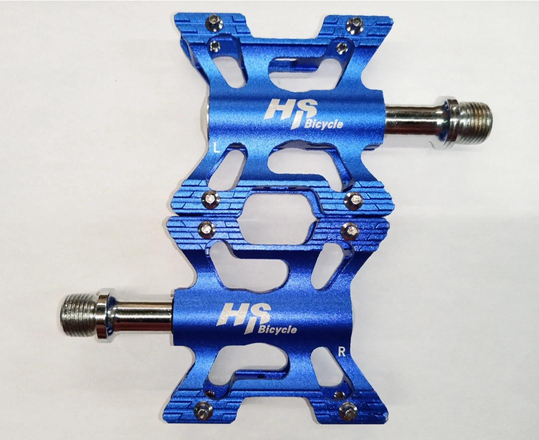 Pedal  Aluminio Balero sellado  Marca "HS" para ruta 