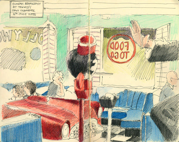 Sunday breakfast at Tommy's