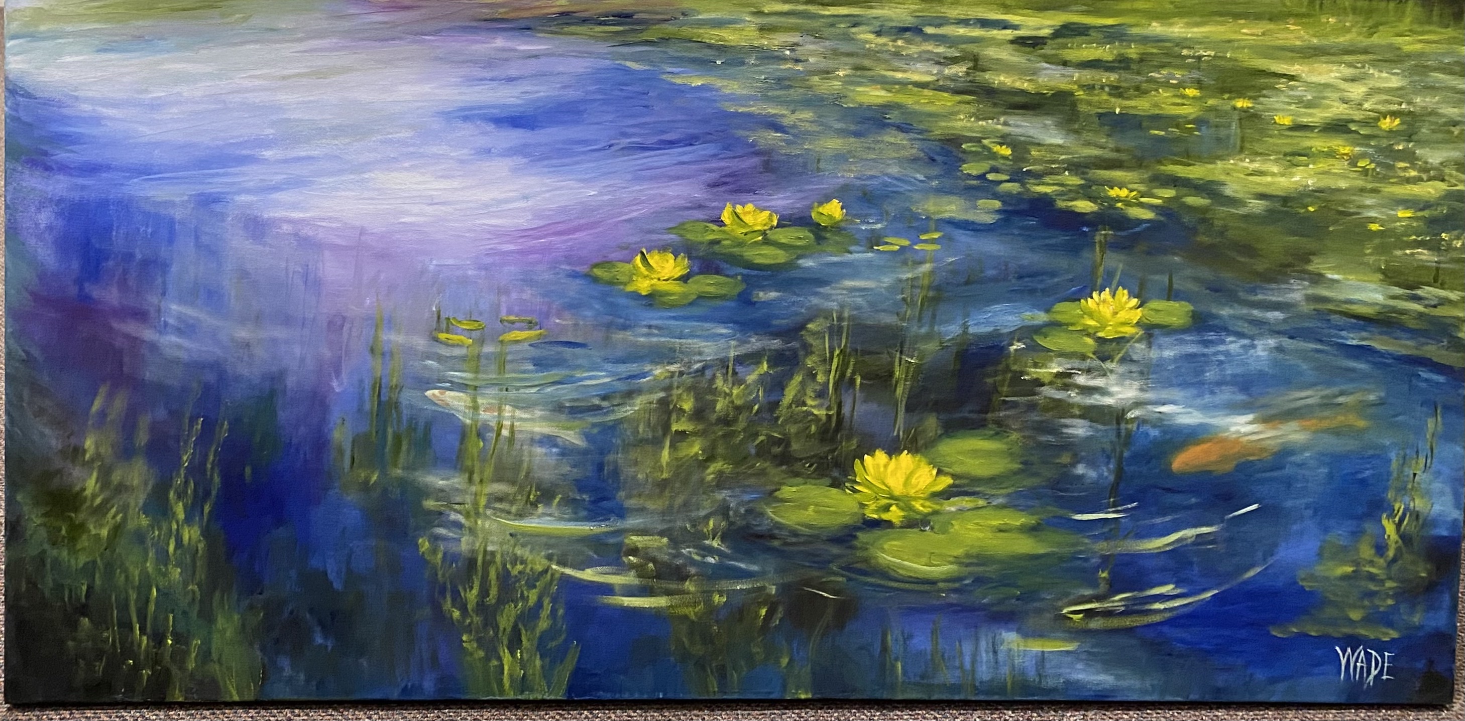 Koi Pond
Oil
24" X 48"
$300.