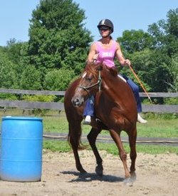 Kirsten on Ritz bridless