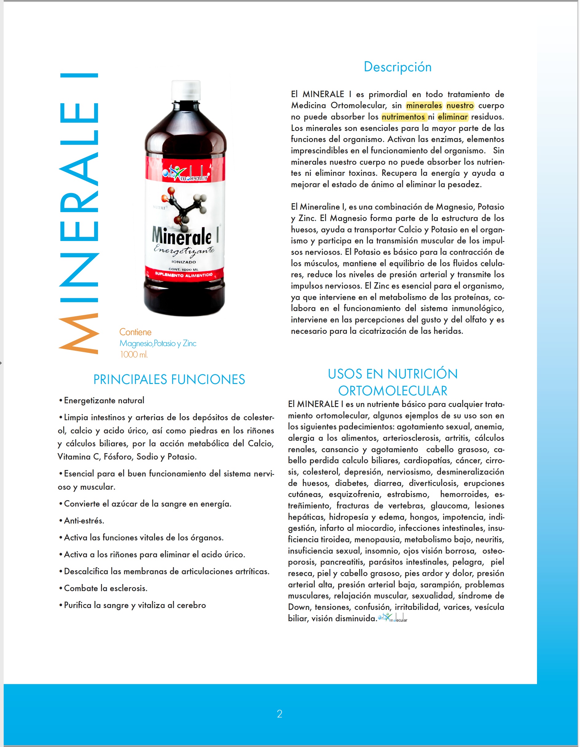 Minerale I zinc potasio magnesio