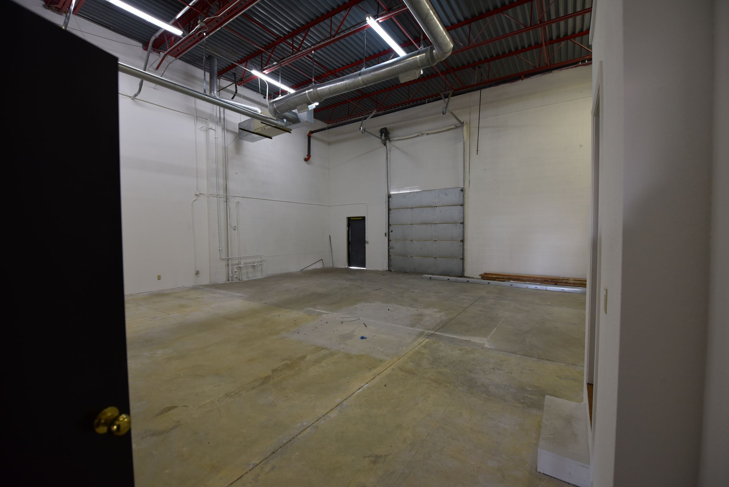 Warehouse from office door